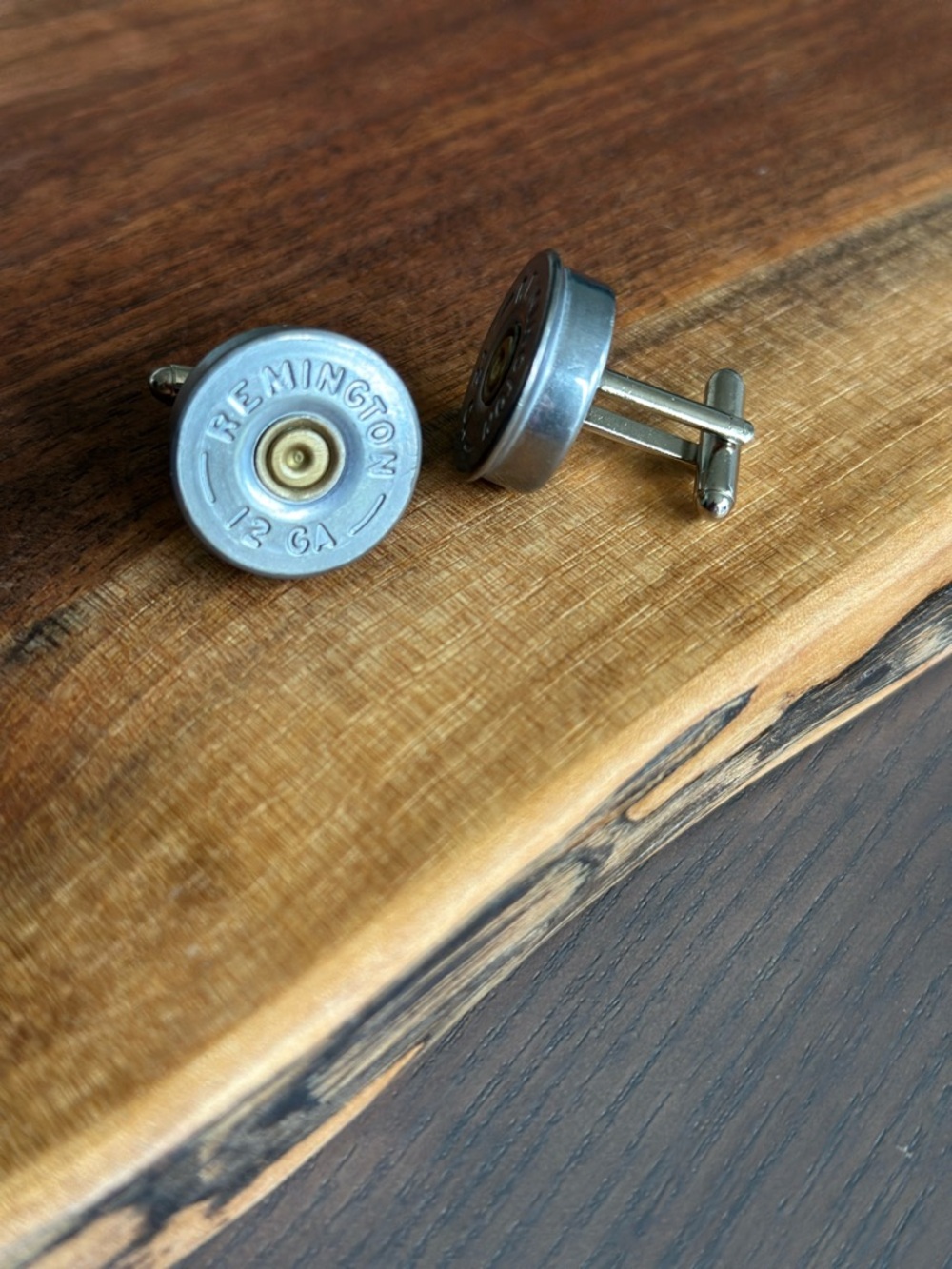 12 Gauge Shotgun Shell
Cufflinks Stainless Steel Grooms Gift